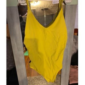 Yellow Swimsuit
